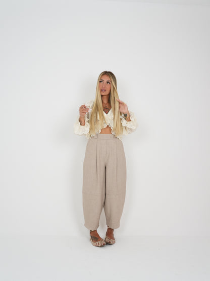 Pantalone Benjamin Beige Nido D&