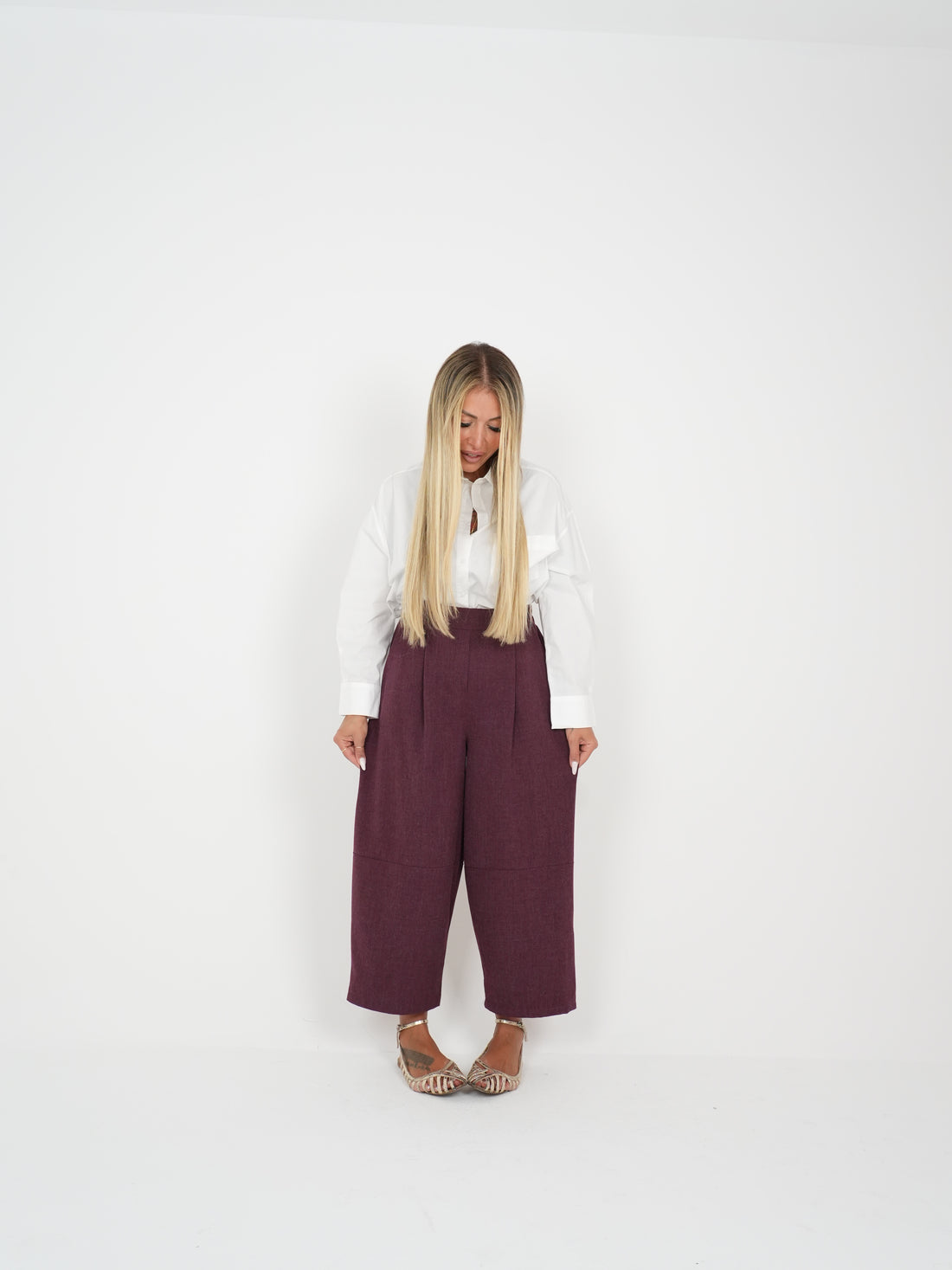 Pantalone Benjamin Bordeaux Nido D&