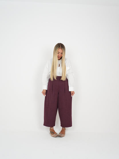 Pantalone Benjamin Bordeaux Nido D&