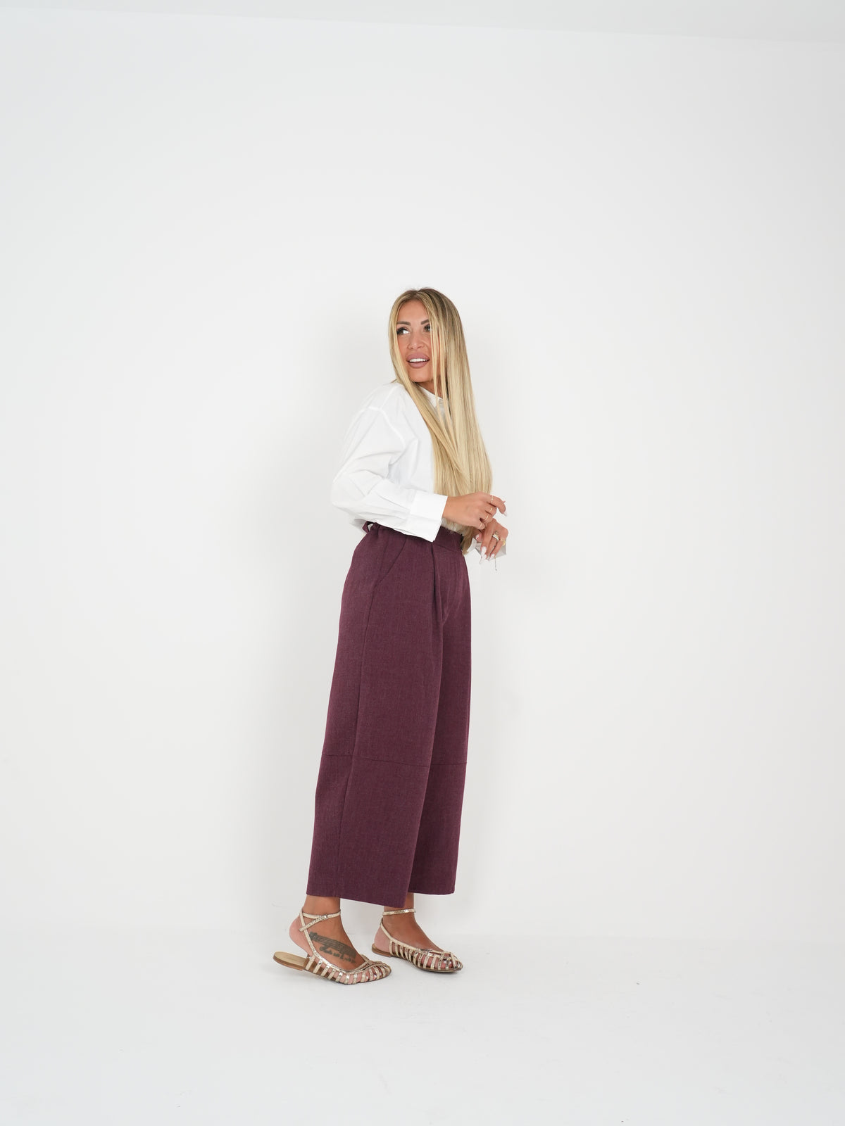 Pantalone Benjamin Bordeaux Nido D&