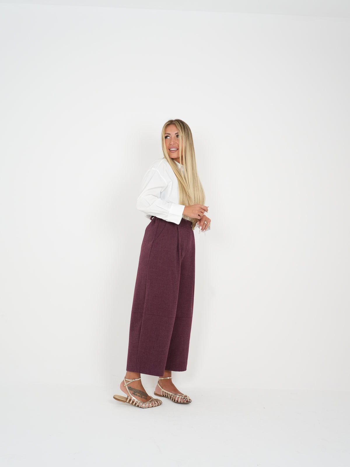 Pantalone Benjamin Bordeaux Nido D&
