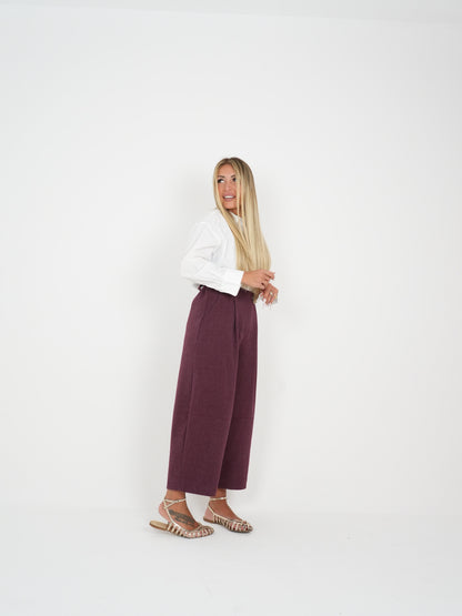 Pantalone Benjamin Bordeaux Nido D&