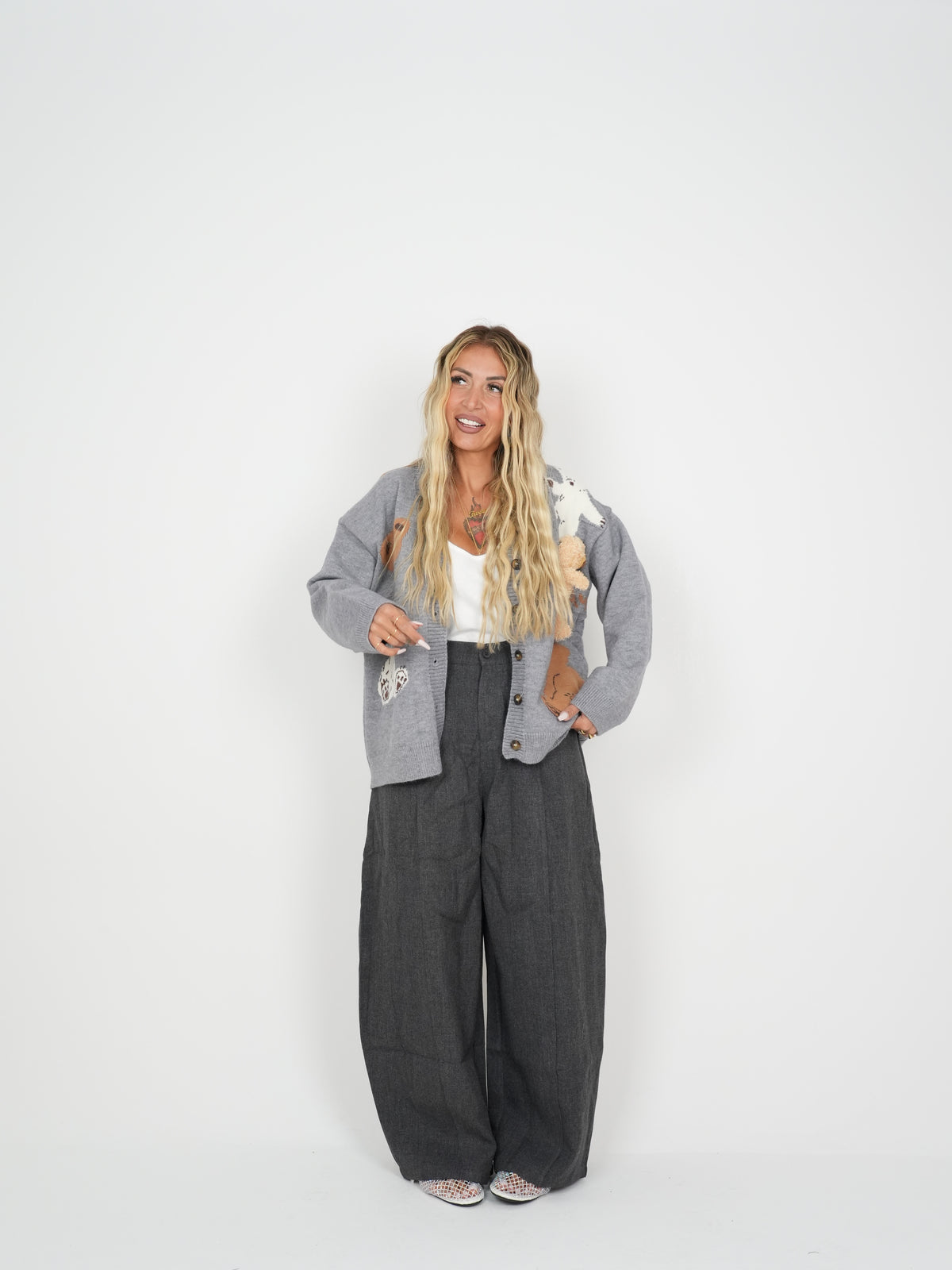 Pantalone Grigio Oxford  ♥