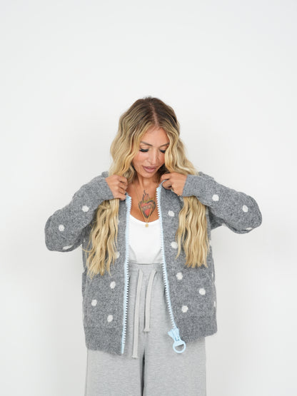 Cardigan Pois &amp; Amore  ♥