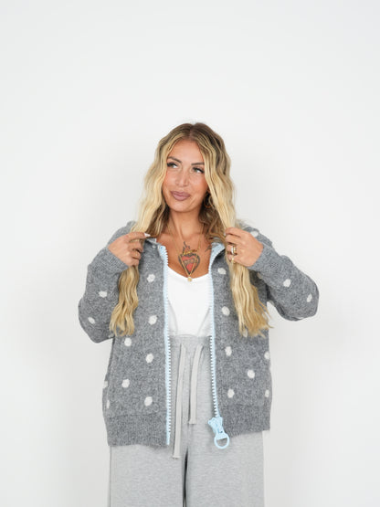 Cardigan Pois &amp; Amore  ♥
