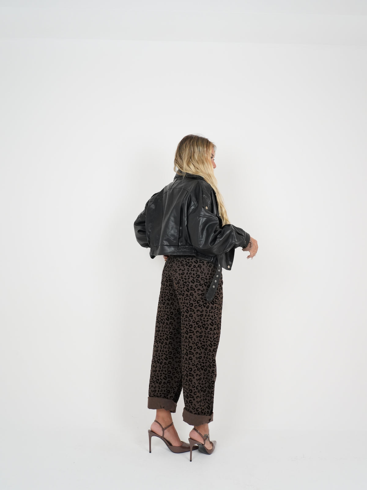 Chiodo Ecopelle Soft Nero ♥