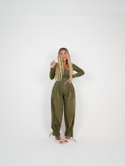 Pantaloni Stringhiamo Malva ♥