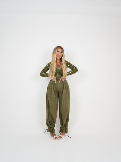 Pantaloni Stringhiamo Malva ♥