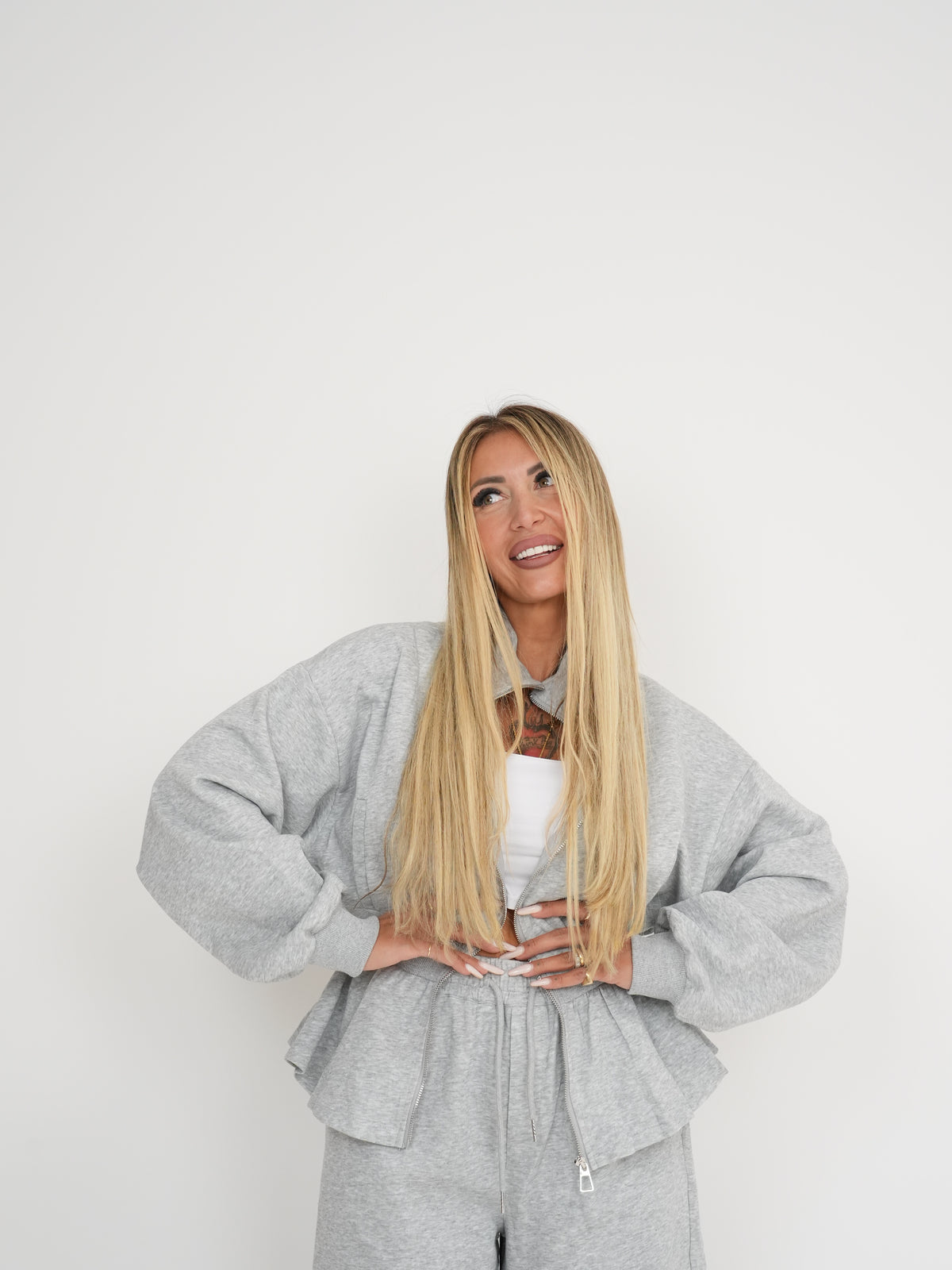 Coordinato Comfy Doll Grigio ♥