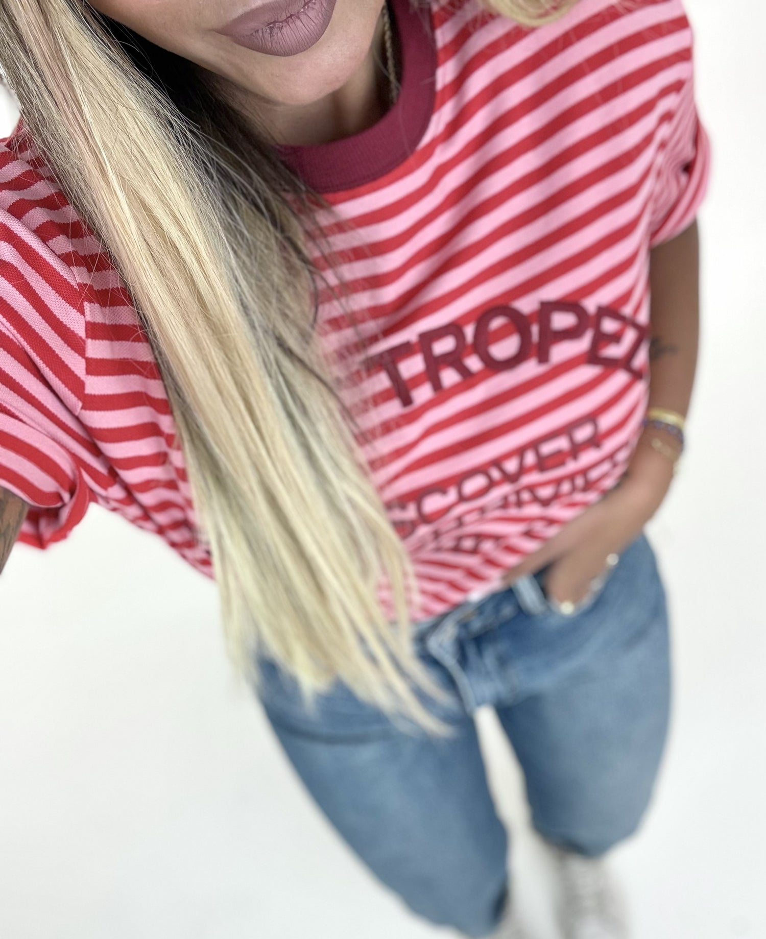 Shirt Righine S.Tropez Rosa  ♥