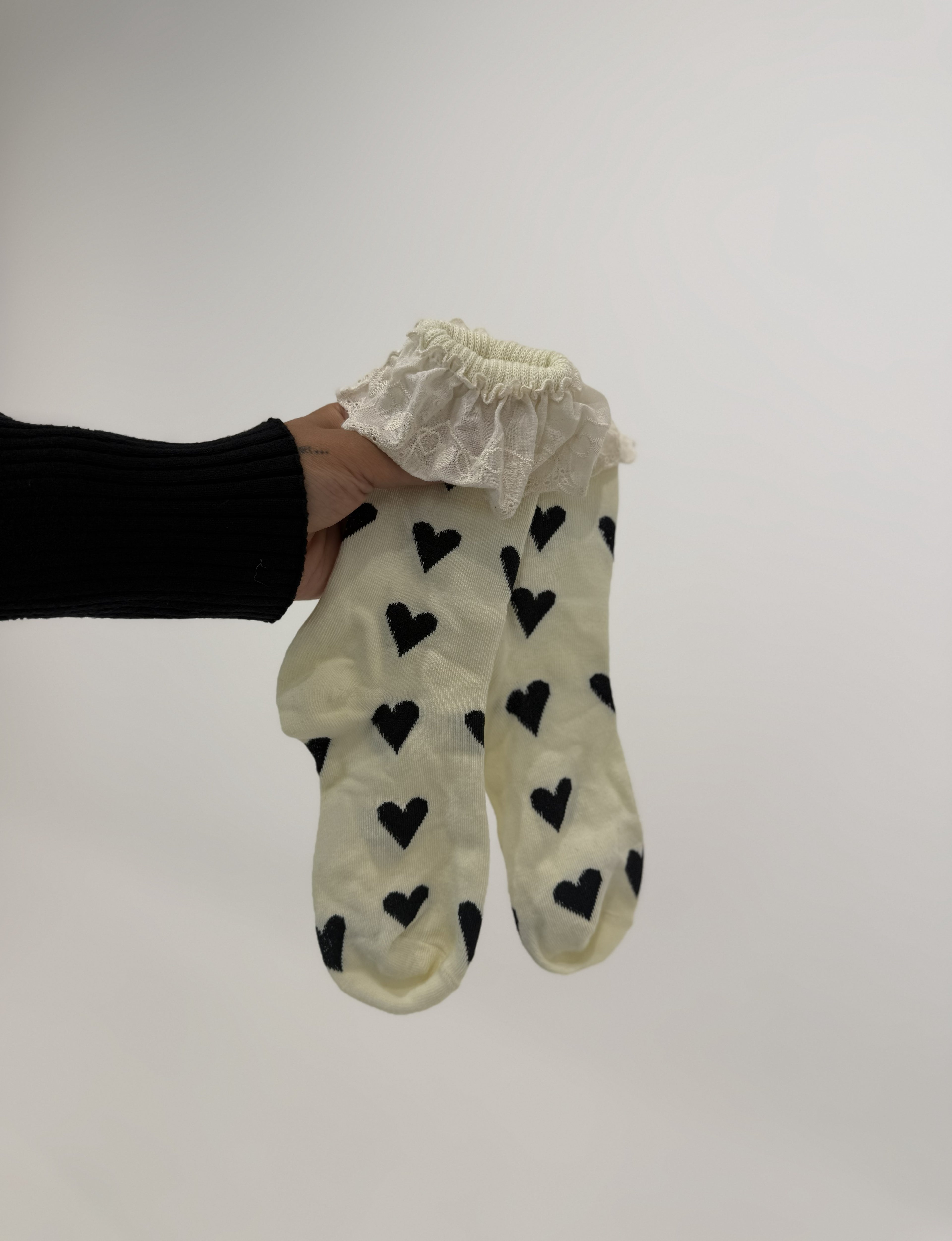 Calzini Cuore Panna ♥