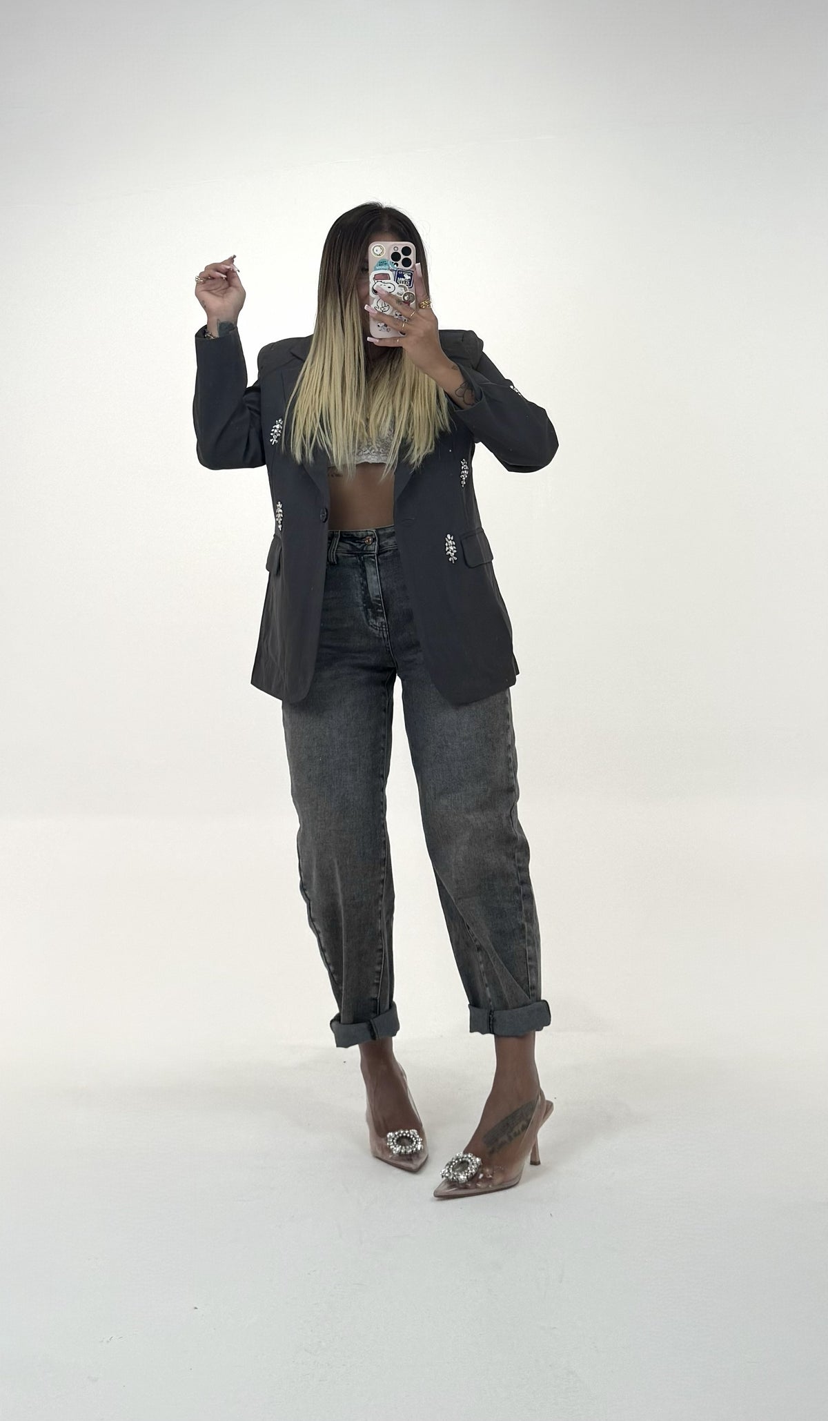Jeans Grigio Best Dritto ♥