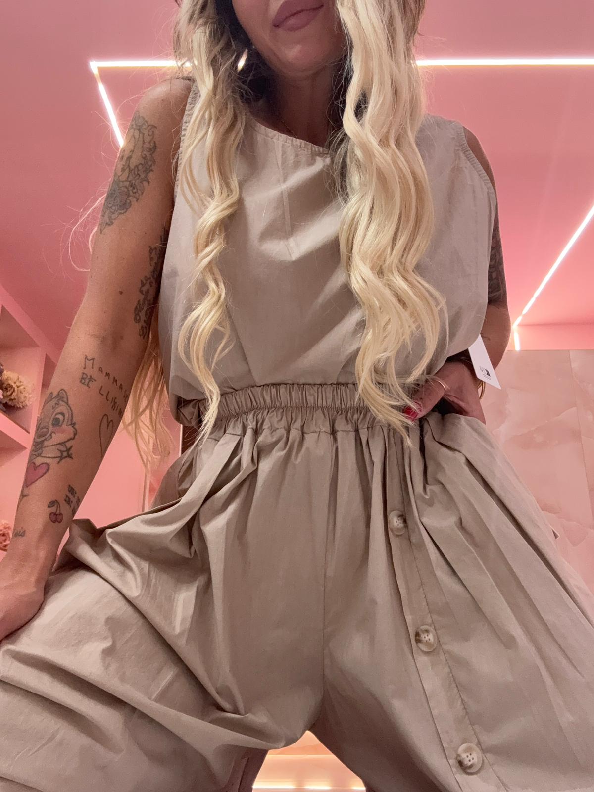 Il Completo Top Beige ♥