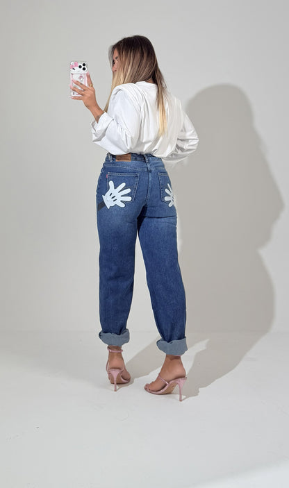 Jeans Mani Topolino ♥