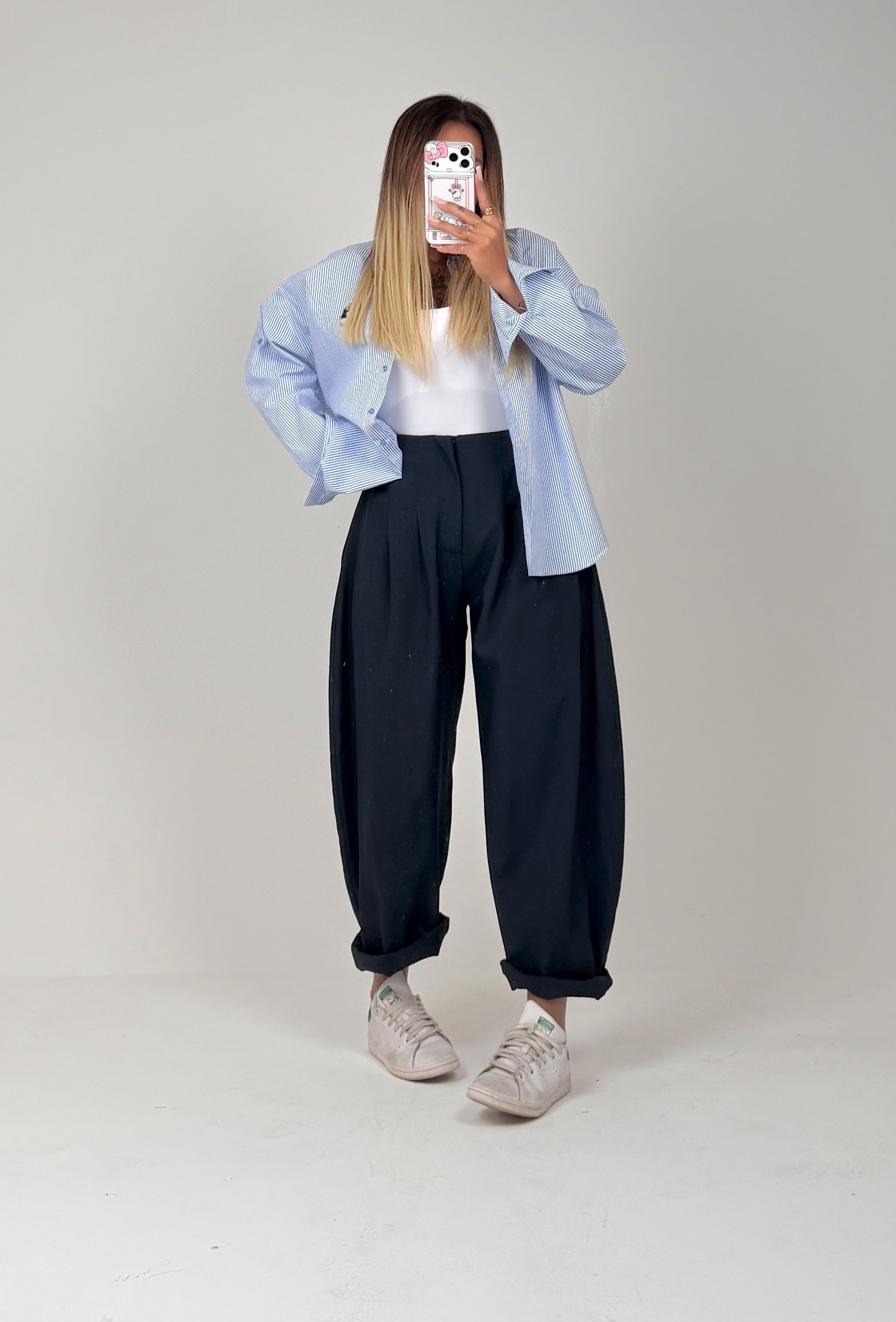 Panta Ballon Classico Blu Navy ♥
