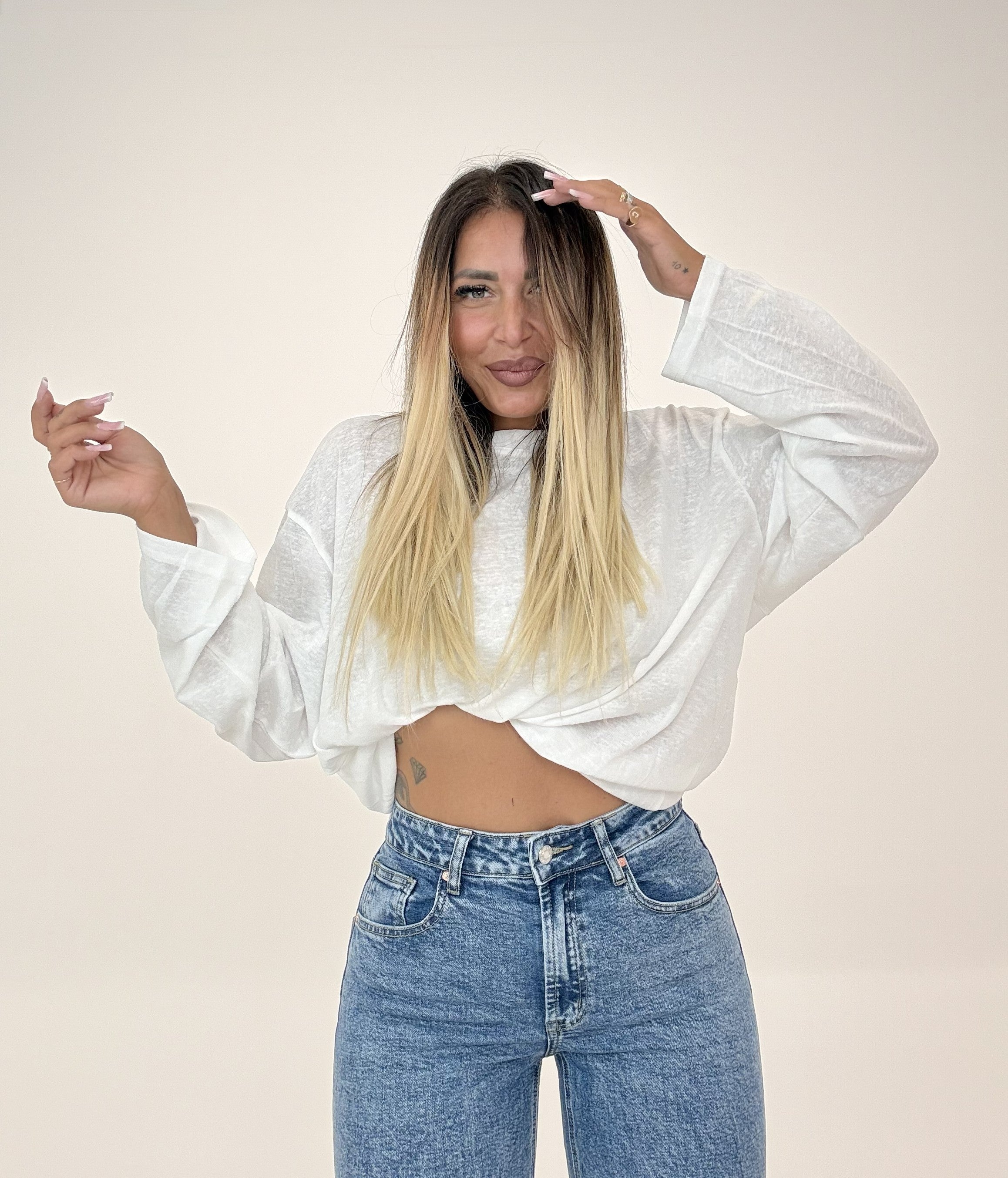 Shirt Filo Monique Bianca ♥