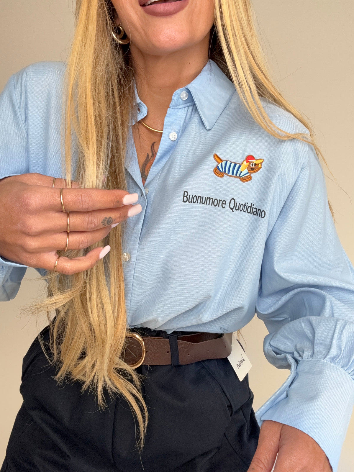 Camicia BassotTiAmo Polvere ♥