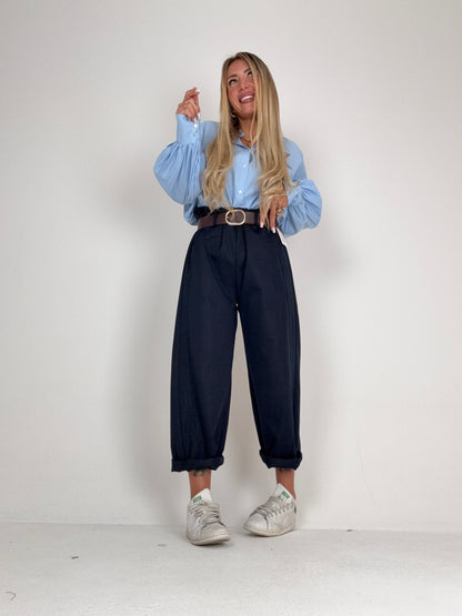 Pantalone Due Minuti E Scendo Blu ♥