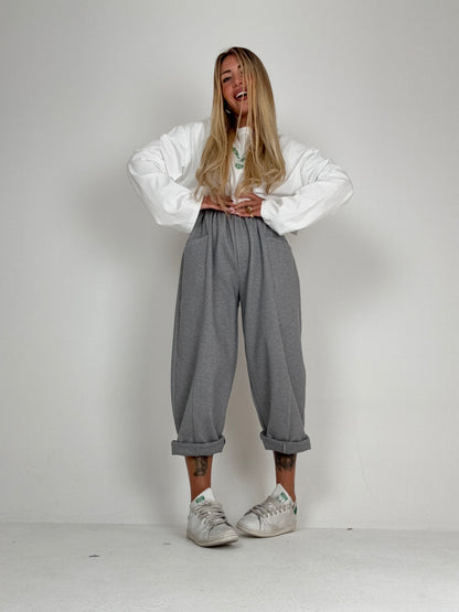 Pantaloni Super Gym Grigio ♥