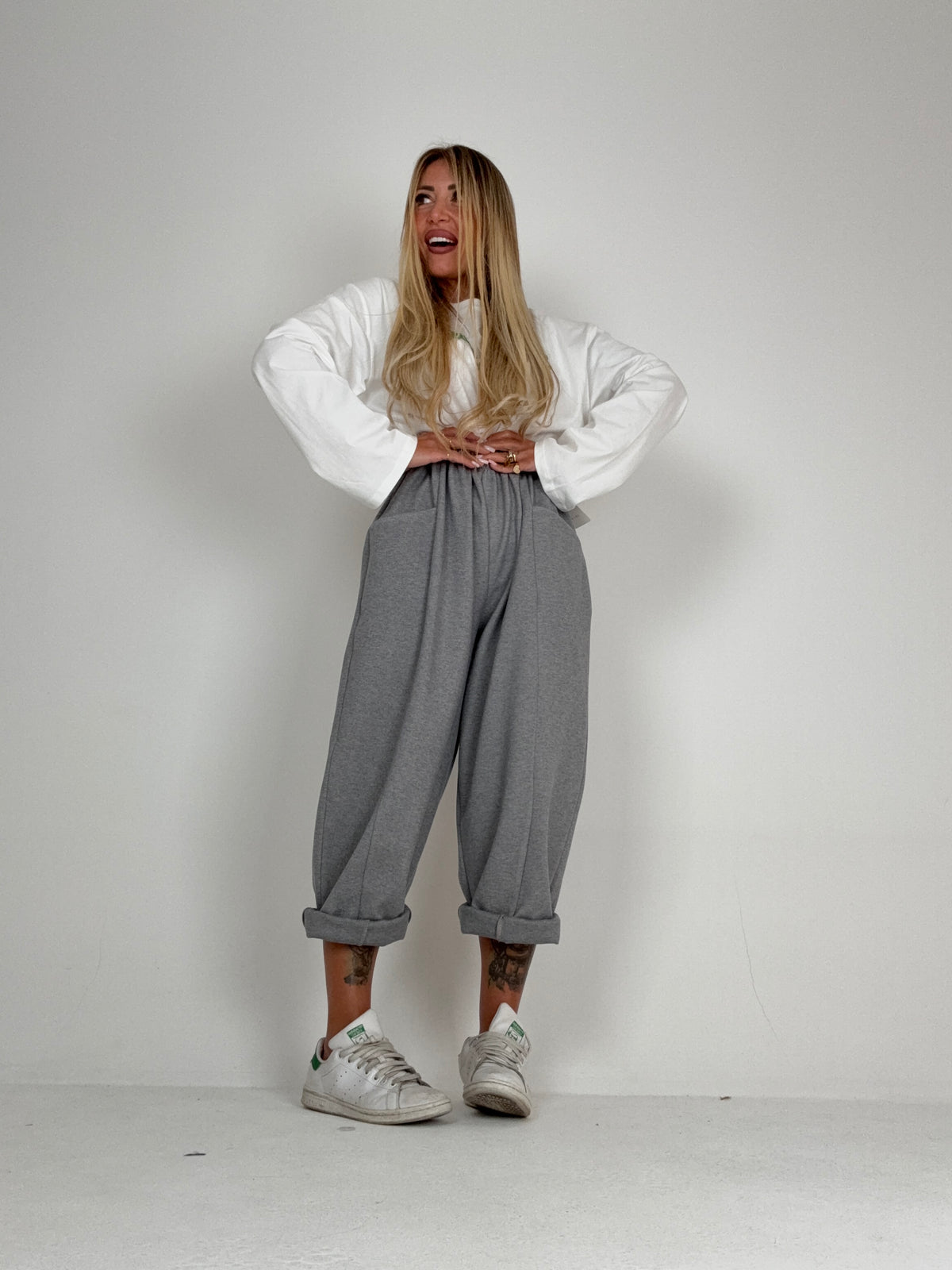 Pantaloni Super Gym Grigio ♥
