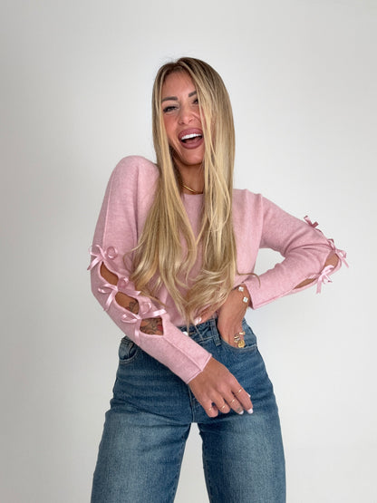 Maglioncino Fioccomania Rosa ♥