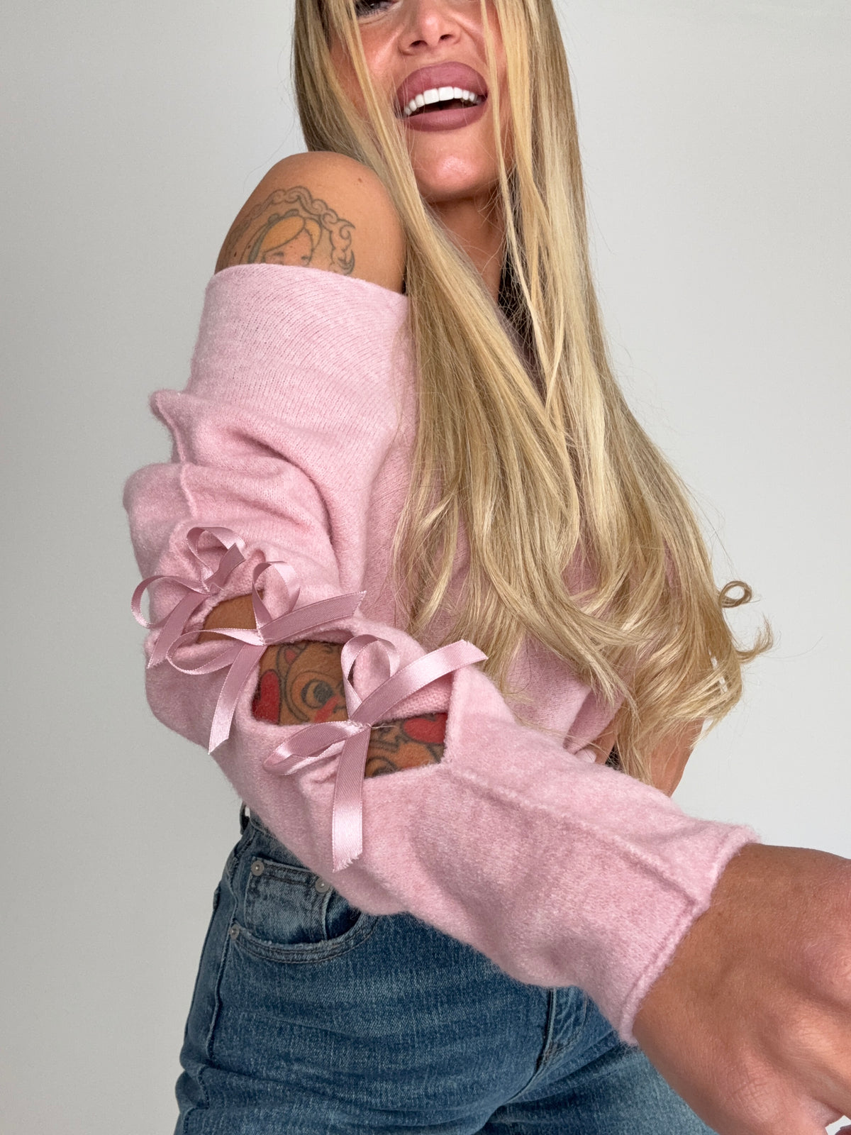 Maglioncino Fioccomania Rosa ♥