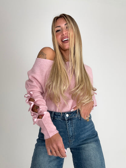 Maglioncino Fioccomania Rosa ♥