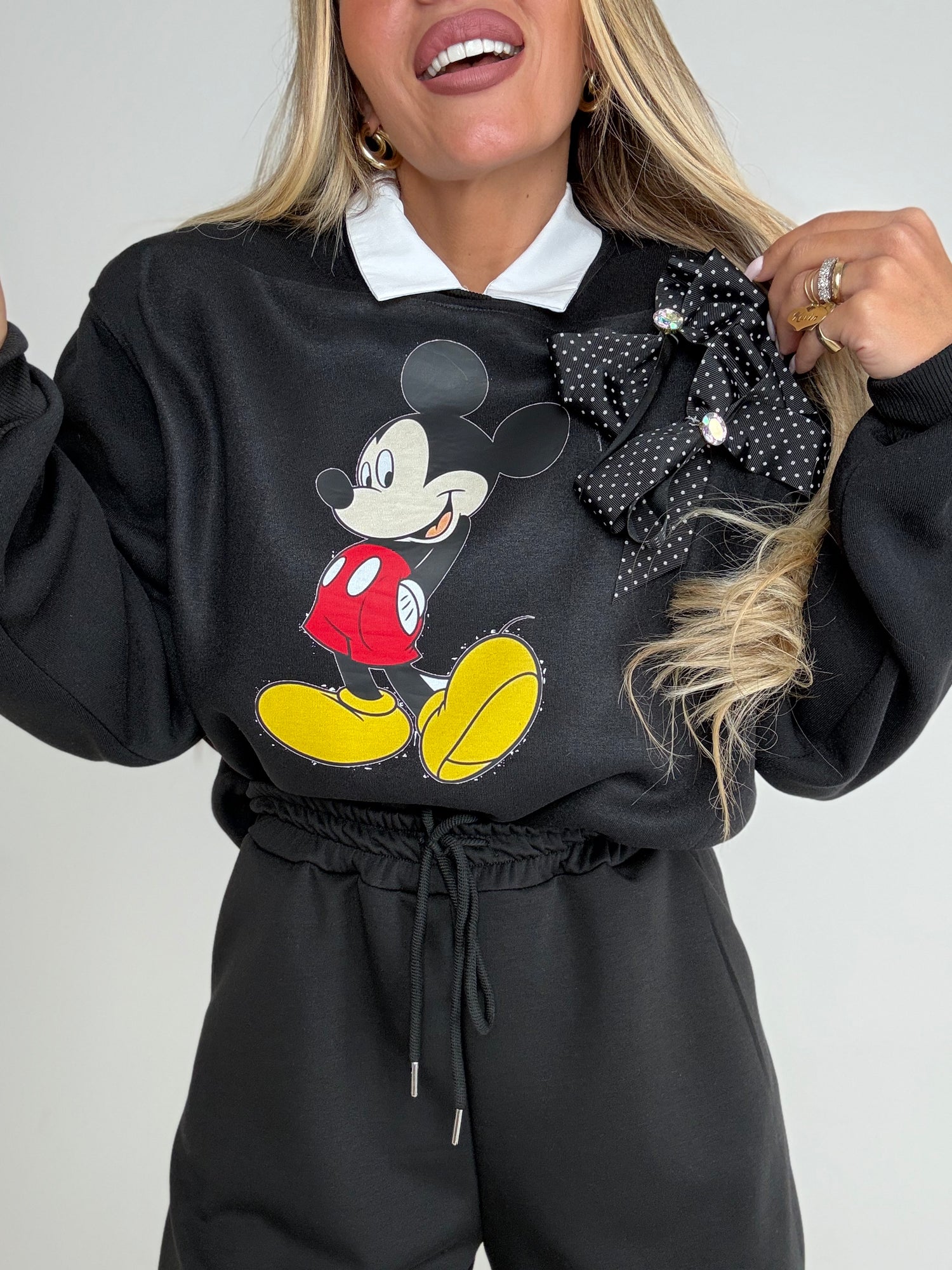 Felpa Mickey Mouse &amp; Pois ♥
