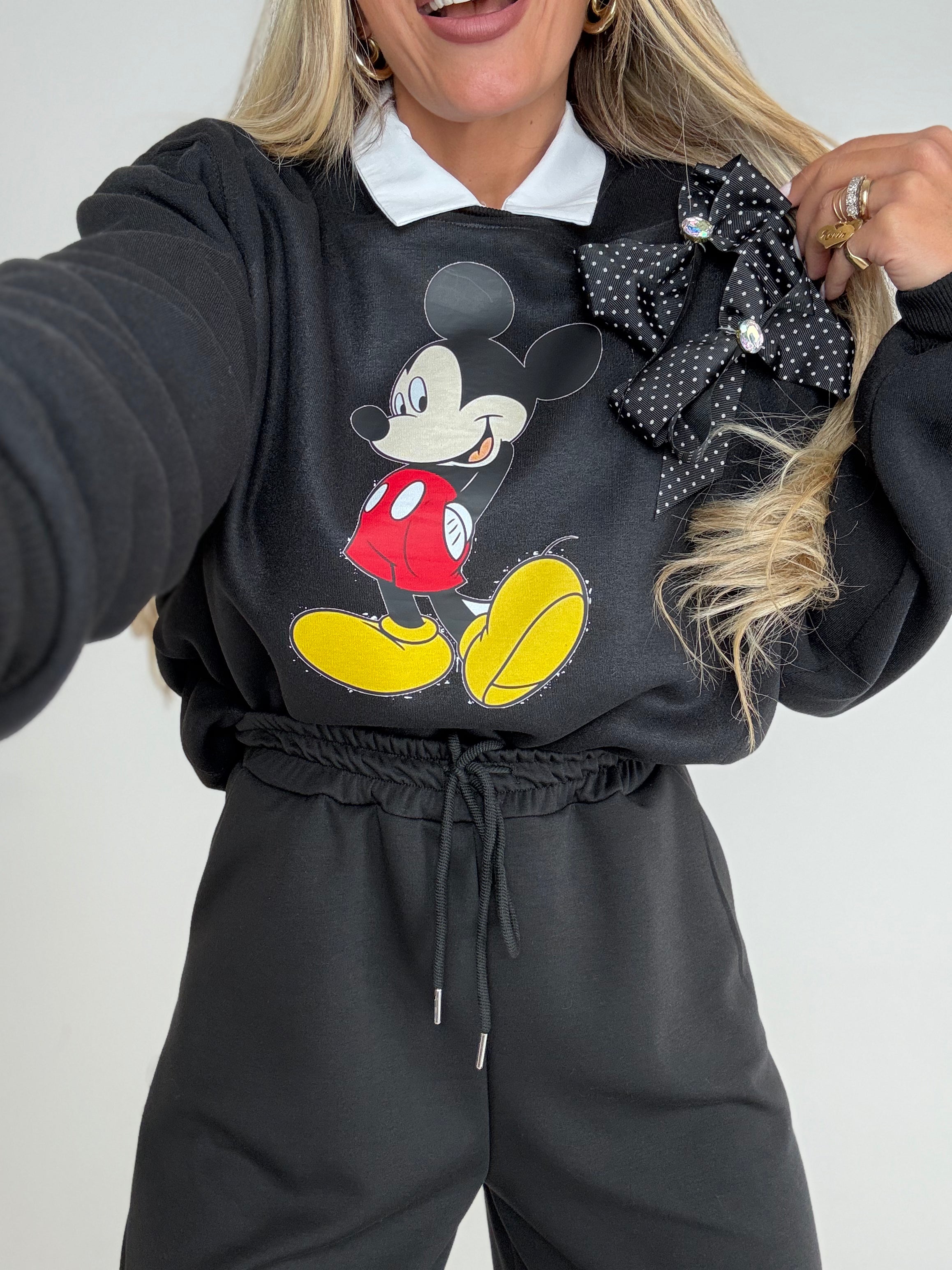 Felpa Mickey Mouse &amp; Pois ♥
