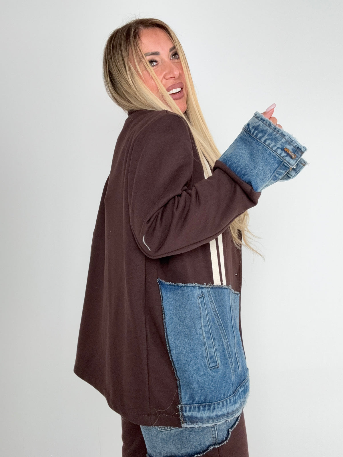 Coordinato Denim Vibes Marrò ♥