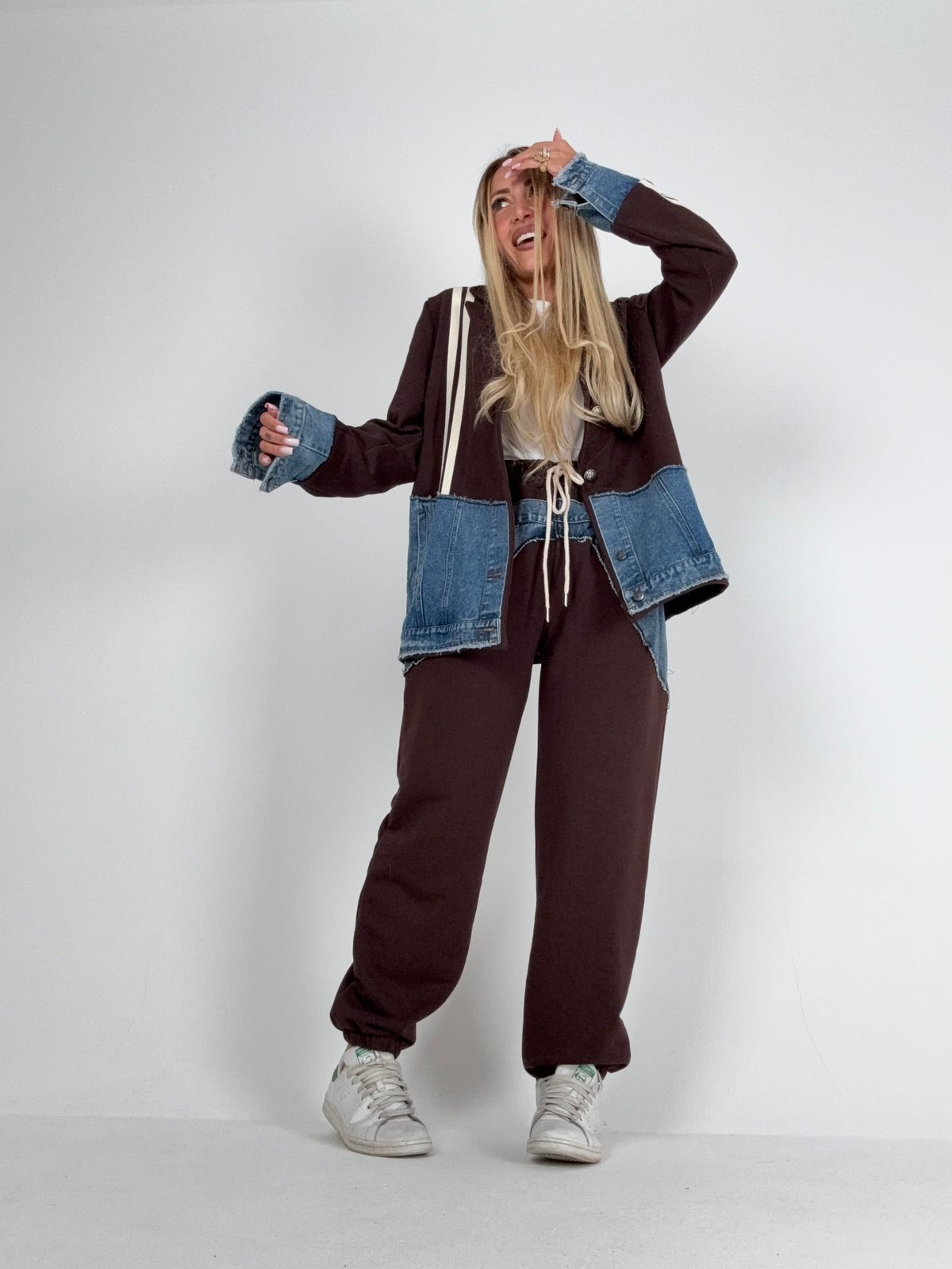 Coordinato Denim Vibes Marrò ♥