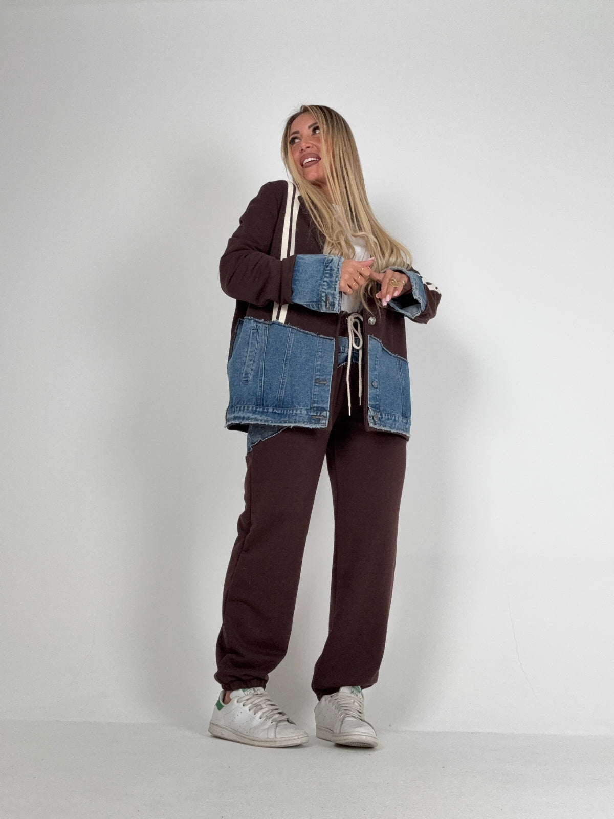 Coordinato Denim Vibes Marrò ♥