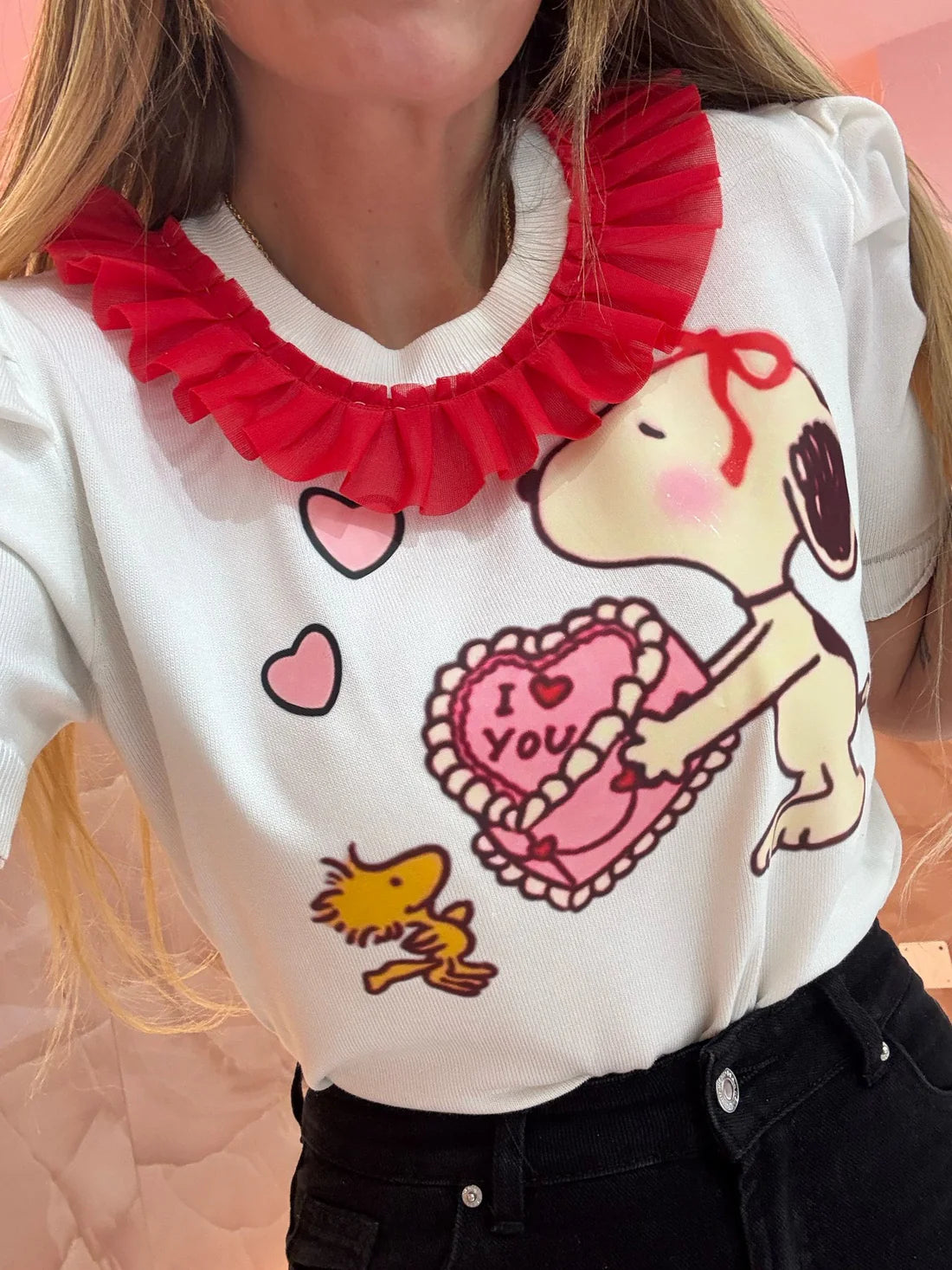 Maglia In Filo Snoopy ♥