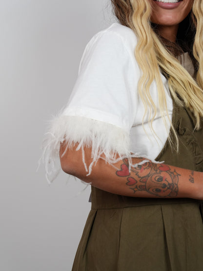 Shirt Con Piume By Lumina ♥