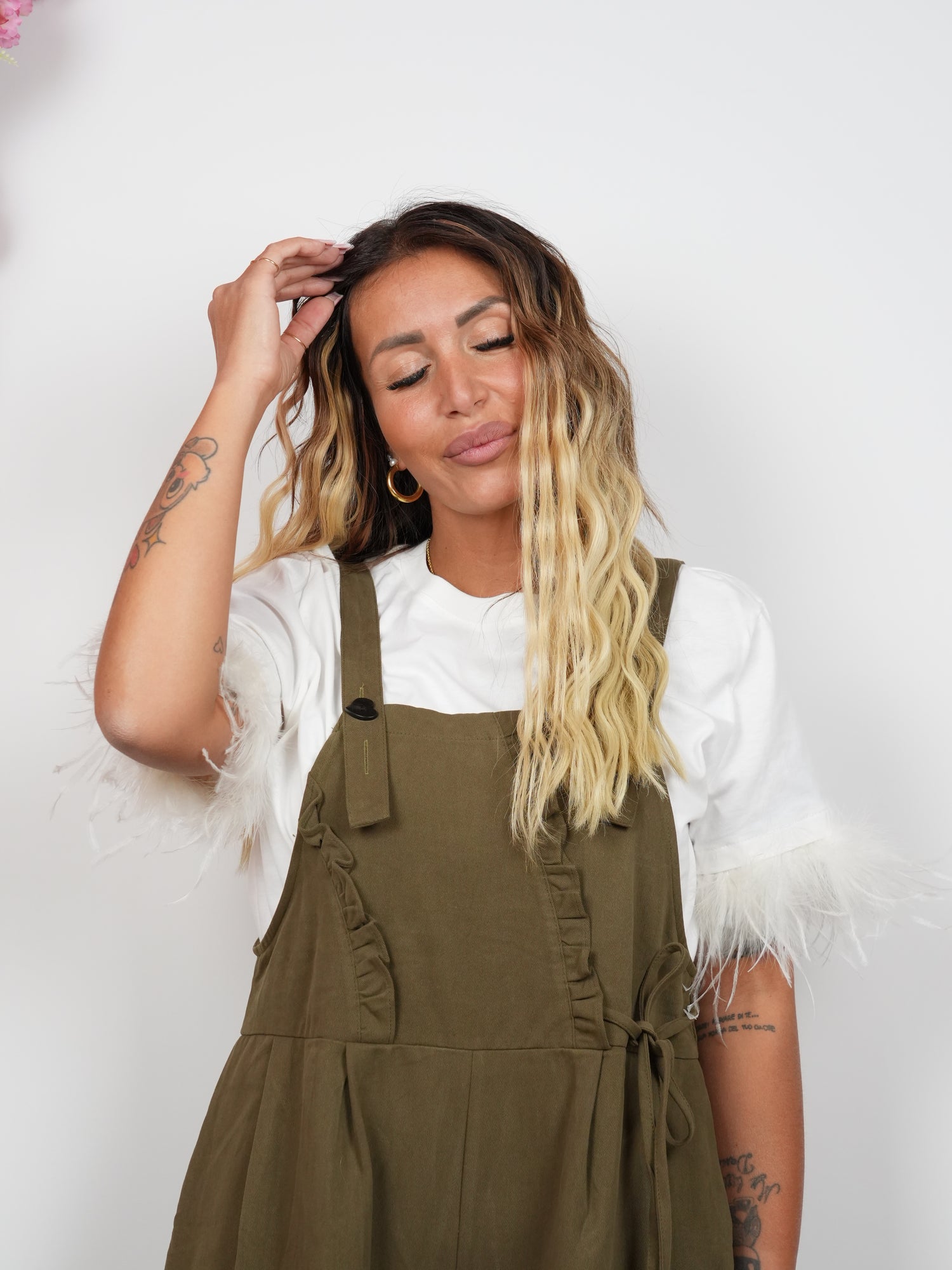 Shirt Con Piume By Lumina ♥