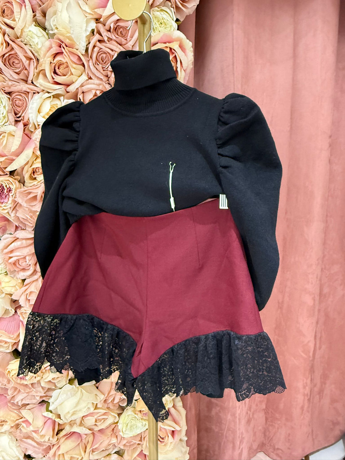 Pantaloncini Bon Ton Bordo&