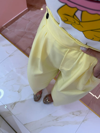 Pantalone Cielo Giallo Pastello ♥