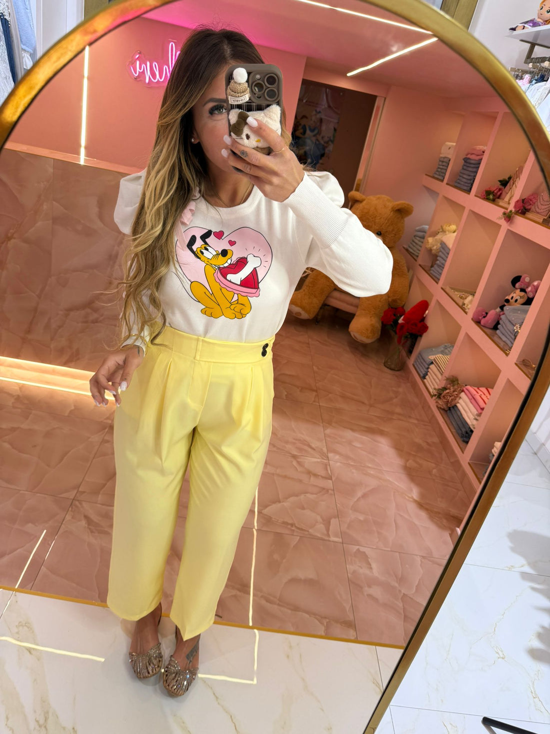 Pantalone Cielo Giallo Pastello ♥