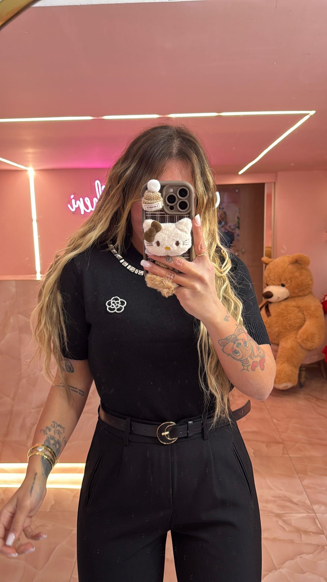 Maglia Peonia Nera ♥