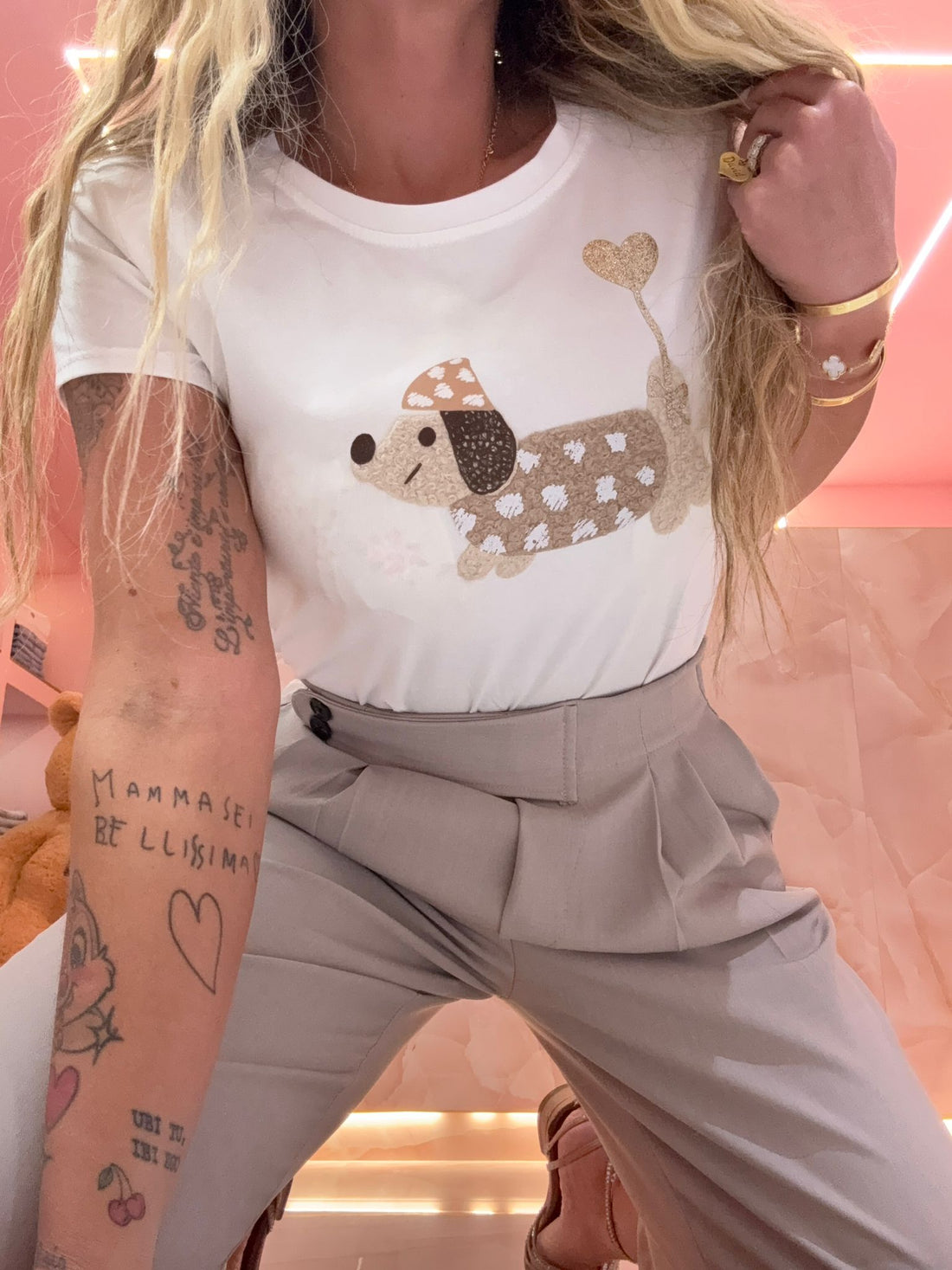 Shirt Bassotto Beige ♥