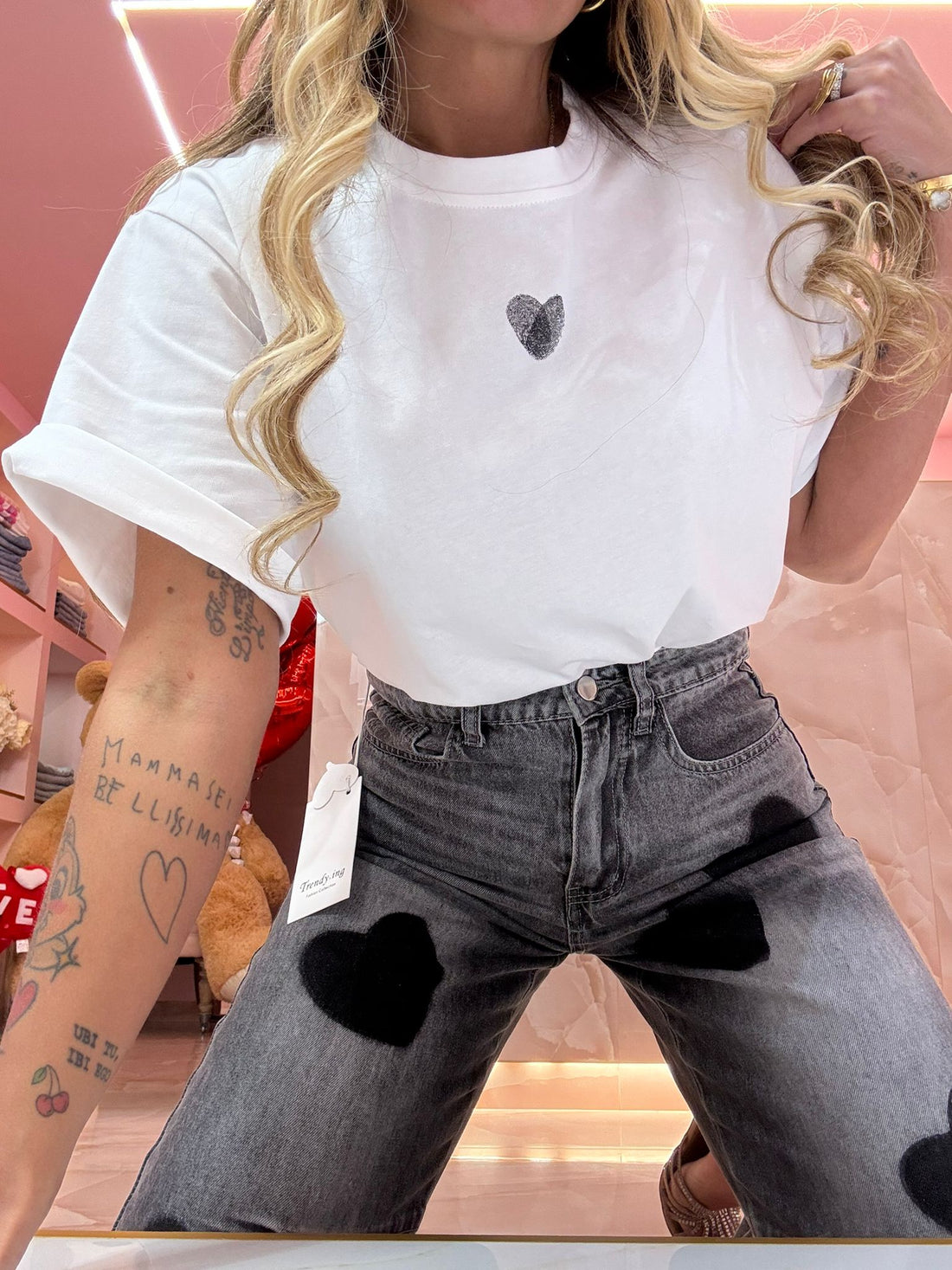 Shirt Cuoricino Impronta ♥