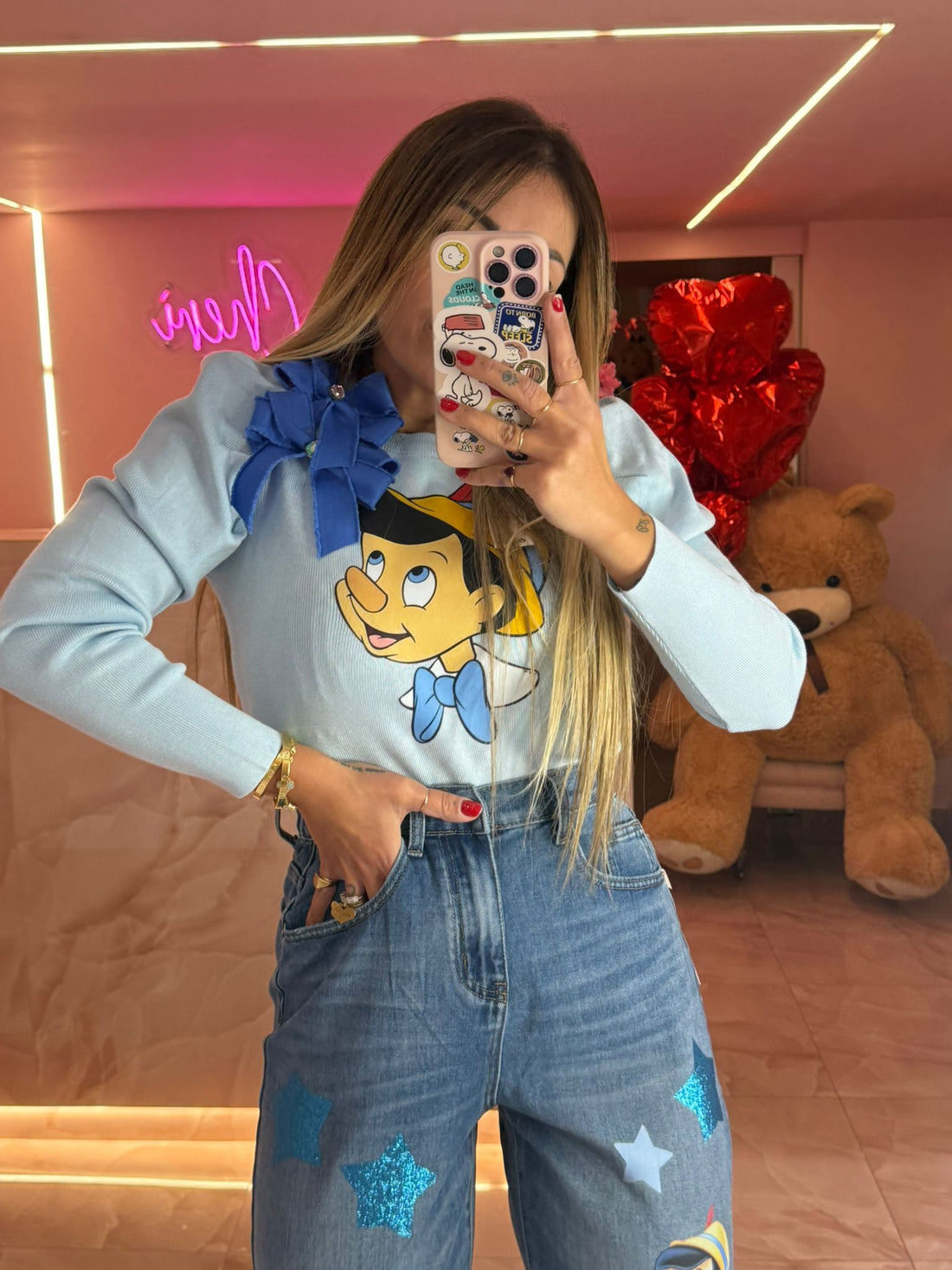 Maglia Filo Balloon Pinocchio ♥