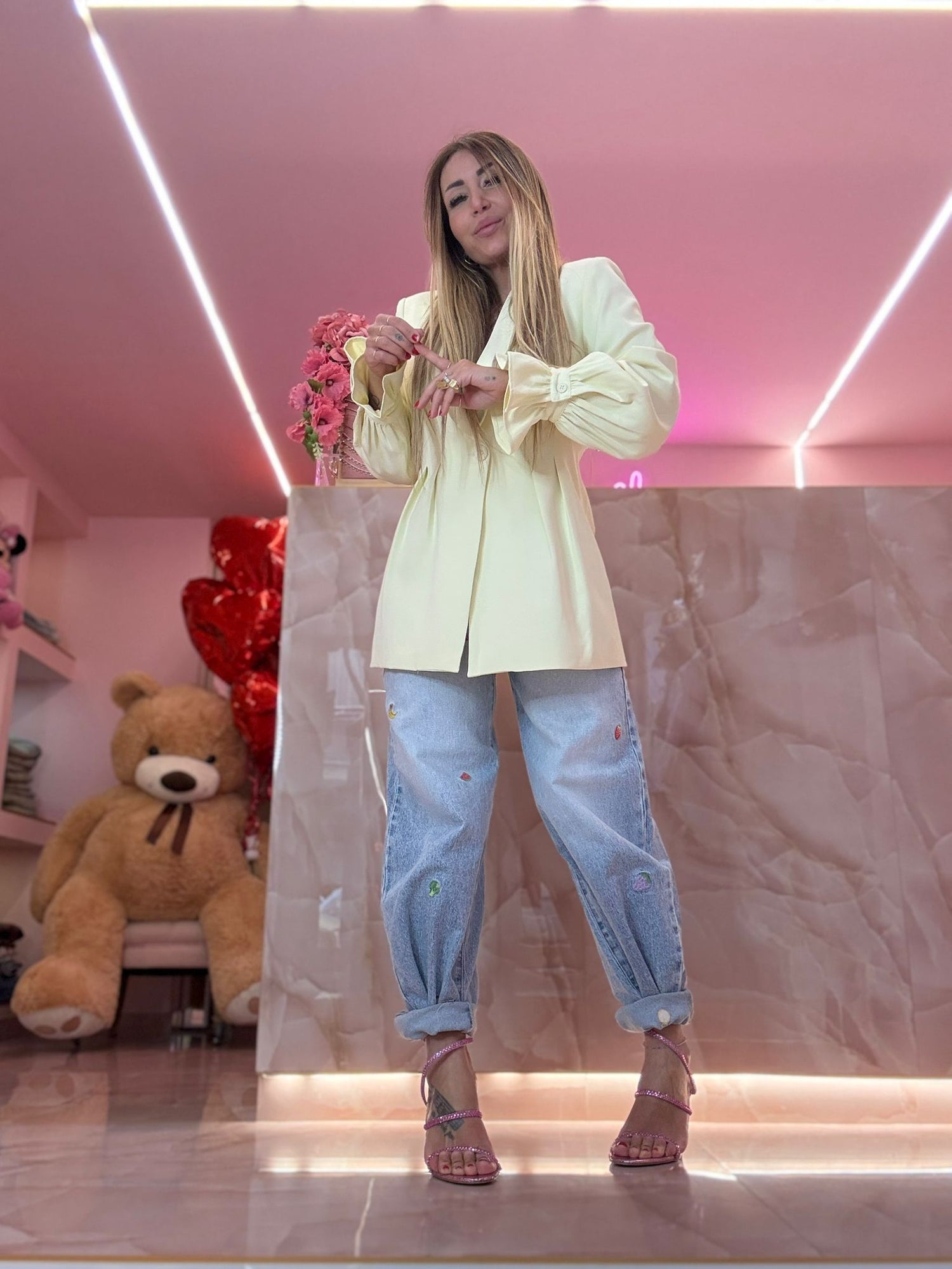 Giacca Caramella Gialla Pastello ♥