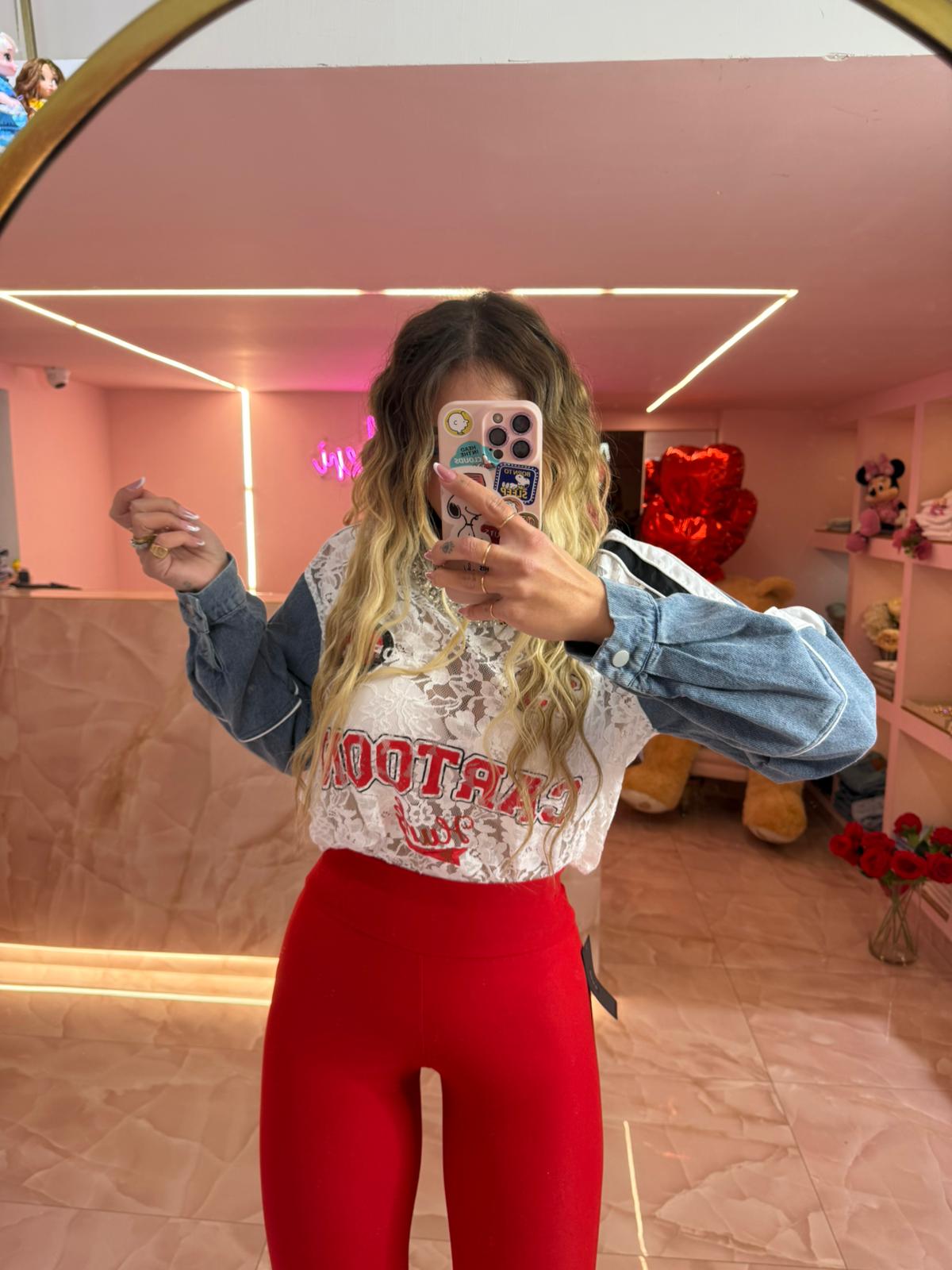Legging Piedino Rosso ♥
