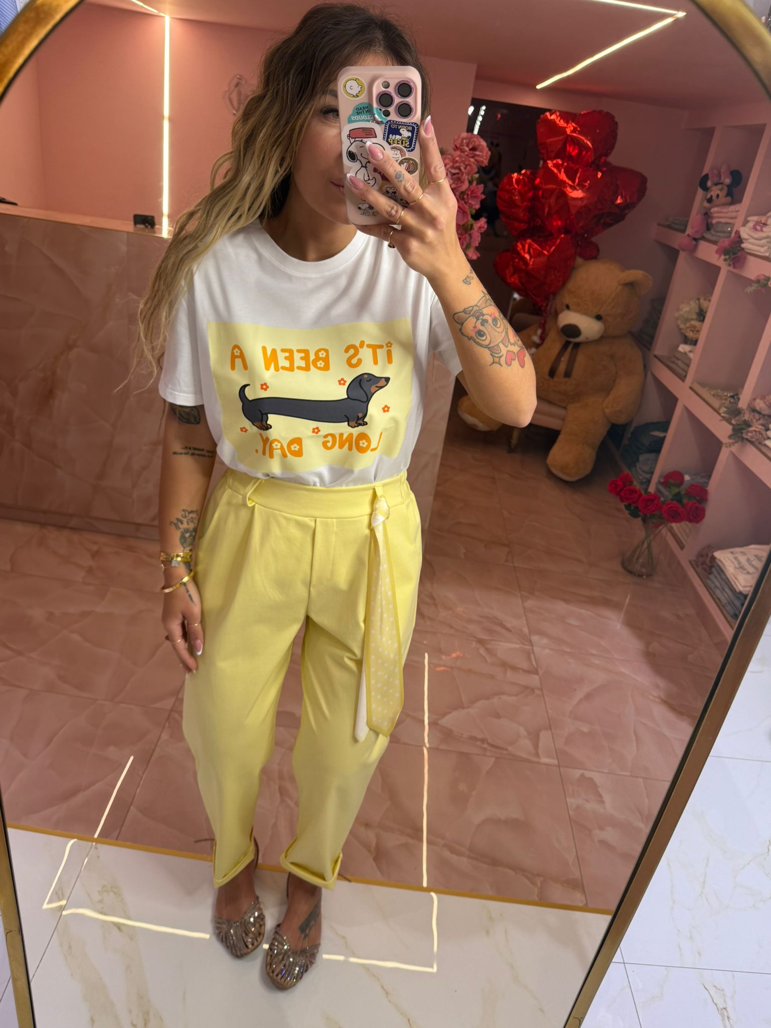 Pantalone Foulard Giallo ♥