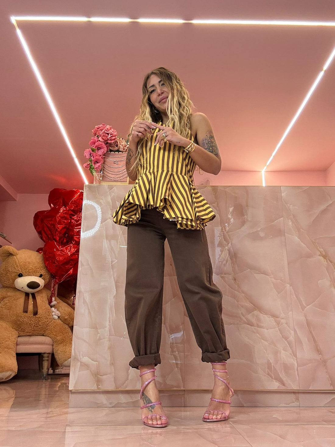 Jeans Balloon Marro&