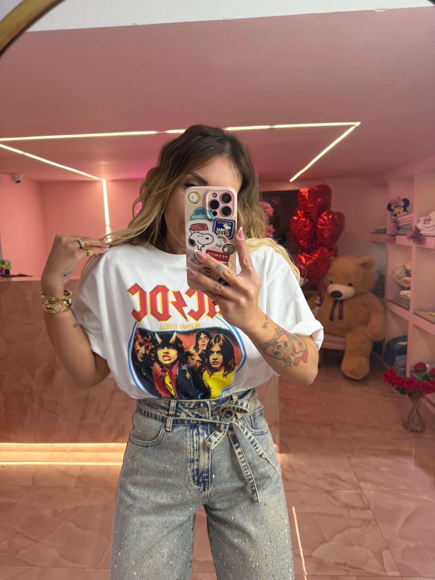 Shirt Rock Bianca ♥