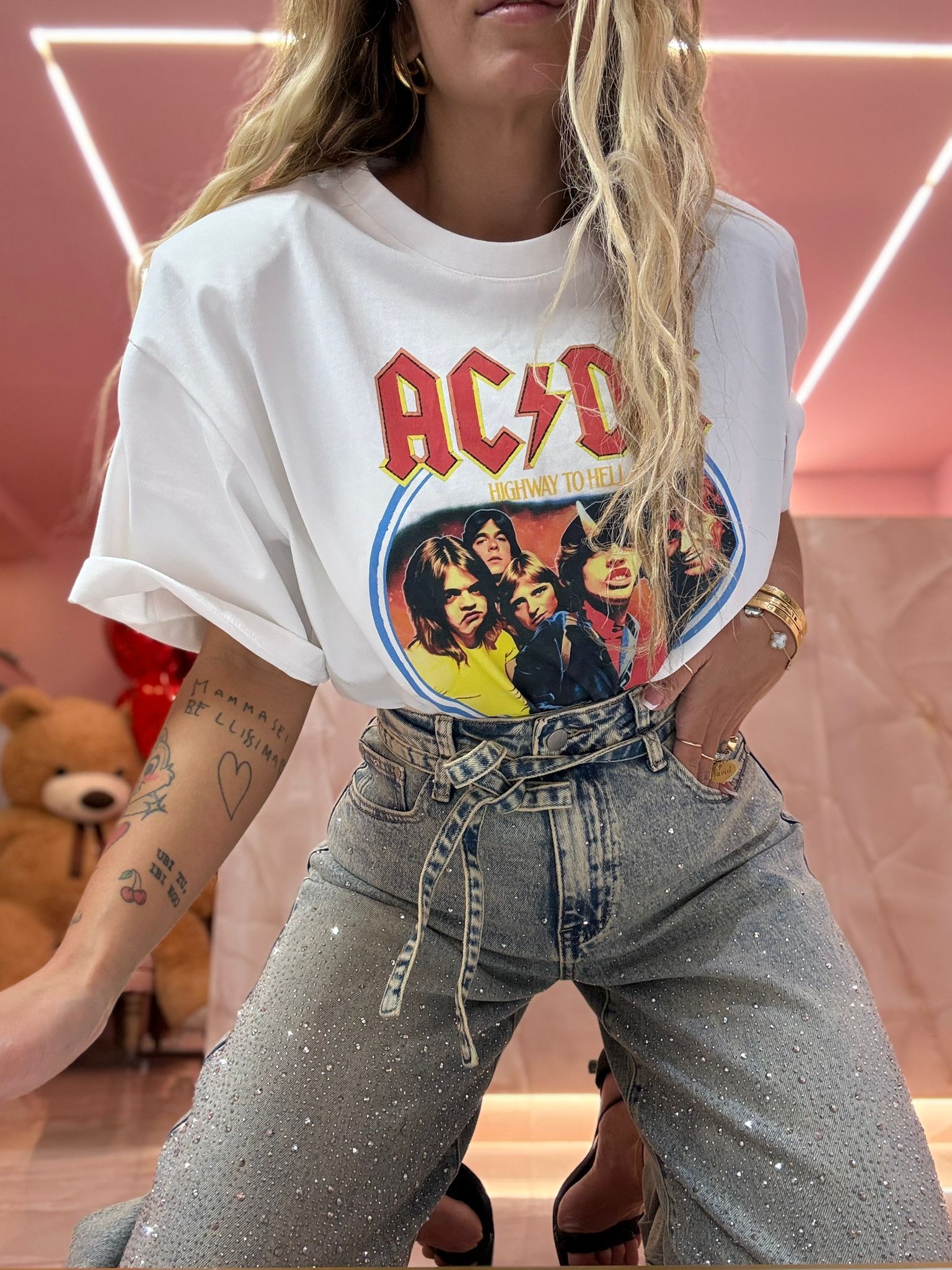 Shirt Rock Bianca ♥