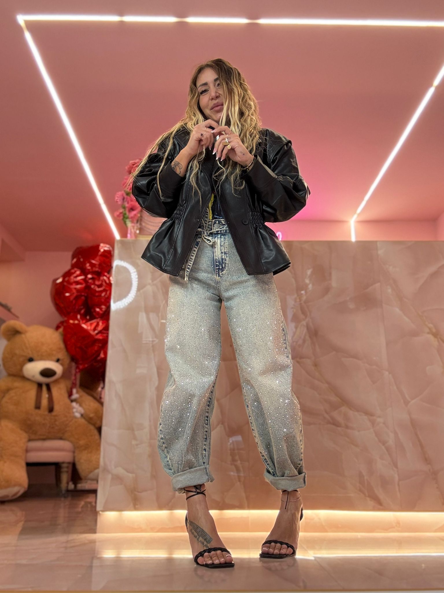 Chiodo In Pelle Bon Ton ♥