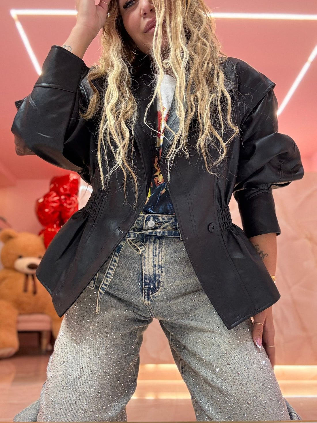 Chiodo In Pelle Bon Ton ♥